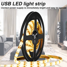 USB Strip Light 5V Ribbon LED Flexible Strip LED Waterproof Wireless LED Computer TV Light Tape Backlight Lighting Cabinet Lamp 2024 - buy cheap