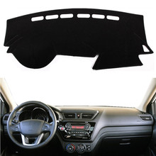 For Russia Kia Rio 3 2012 2013 2014 2015 2016 2017 Dashboard Cover Pad Mat Sun Shade Instrument Carpet Car Protector Accessories 2024 - buy cheap