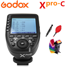 Godox Xpro-C Transmitter Supply V860IIC TT600 TT350C SK400II TT685C TT350 E-TTL 2.4G Wireless X system II HSS flash For Canon 2024 - buy cheap