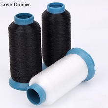 100% NYLON 0.1MM 5000m/0.25MM 3600m Transparent/Black Sewing Thread for Crafts Bags Quilting beads, high tenacity, transparent ,black for choosing, 0.1MM and 0.25 mm for choosing 2024 - buy cheap