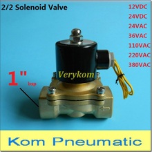 1 inch Normally Closed N/C 2 Way 1" bsp Pneumatic Electric Solenoid Valve Water Air Gas Oil 2W250-25 12V 24V DC AC 110V 220V 2/2 2024 - buy cheap