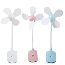 Mini Portable Fan USB Rechargeable Touch Switch Electric Fan Table Household Air Conditioning Baby Carriage Clip Fan 2024 - buy cheap