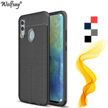 For Huawei P Smart 2019 Case PSmart 2019 Rugged Lichee Style Housings Silicone TPU Full Cover For Huawei P Smart 2019 Case 6.21" 2024 - buy cheap