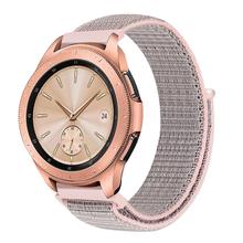 22mm 20mm alça de náilon para samsung galaxy assista 42mm 46mm e engrenagem esporte s2 s3 fronteira clássico relógio banda huami amazfit 2024 - compre barato