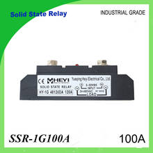 SSR-100A Solid State Relay 100A Industrial 24-480VAC 3-32VDC(D3) 70-280VAC(A2) High Voltage Relay Solid State Relays SSR 100A 2024 - buy cheap