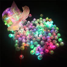 Круглые мини-шаровые лампы 1000 шт./лот, белые светодиодные воздушные шары для рождественской вечеринки, дня рождения, Хэллоуина, бесплатная доставка 2024 - купить недорого