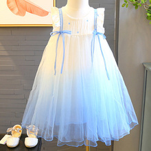Vestido de verano para niña, ropa de princesa Elsa para fiesta de boda, 3, 4, 5, 6, 7 y 8 años, ropa de playa para niña pequeña 2024 - compra barato