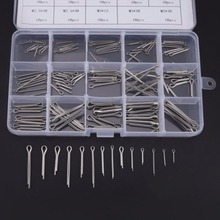 150 Pcs Kit de Split Cupilhas Mayitr 15 Tipos Split Cupilhas Mayitr Variedade Kit Set Com Caixa de Aço Inoxidável prendedor 2024 - compre barato