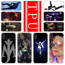 soft TPU case For iPhone 12 Mini 11 Pro XS Max XR X 8 7 6 Plus 5S SE S Cover Michael Jackson 2020 2024 - buy cheap