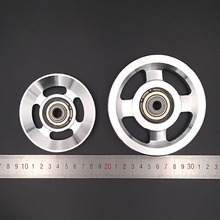 Rueda de aleación de aluminio Universal de la polea del coj, diámetro de 88mm, 93mm y 114mm, 3 tamaños, adecuado para equipos de transmisión 2024 - compra barato