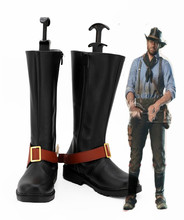 Cosplaydiy Red Dead Redemption II 2 Arthur Morgan Cosplay Shoes Men Boots Halloween Winter Boots L717 2024 - buy cheap