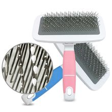 Handle Shedding Pet Dog Cat Hair Brush Fur Grooming Trimmer Comb Pet Slicker Brush Cheap Pet Products Dog Accessories 2024 - buy cheap