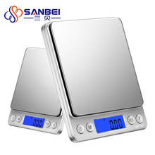 SANBEI 1kg 0.1g Mini Digital Scale Pocket Portable LCD Electronic joyeria Diamond Jewelry Weighting Scales Weight 2024 - buy cheap