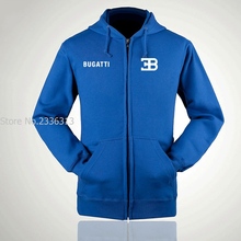For mand and man Bugatti Hoodies sweatshirt new arrived Winter Autumn jackets long-sleeve Tracksuit tops solid colour coats 2024 - buy cheap