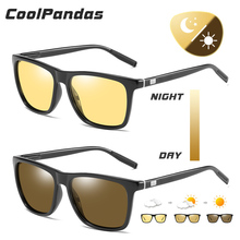 Square Unisex Day Night Driving Photochromic Sunglasses Polarized Men Women Chamelemon Sun Glasses oculos de sol masculino UV400 2024 - buy cheap