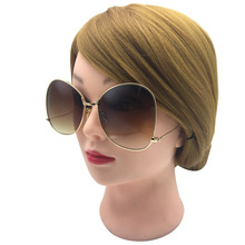 Nuevas gafas de lujo de moda para mujer, anteojos de sol femeninos con diseño de marca con marco grande, lentes transparentes para exteriores, con caja, gran oferta 2024 - compra barato