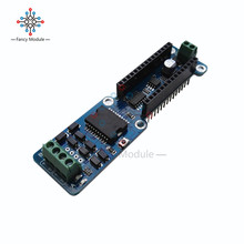 NANO-L298P L298P 2A Dual Channel DC Stepper Motor Driver Shield Module 5V-12V PWM DC Stepper Driver Module For Arduino Nano 3.0 2024 - buy cheap