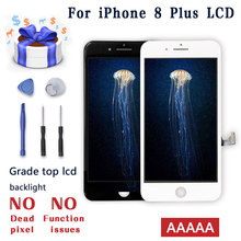 Белый и черный AAAAA бренд для iPhone 8 plus ЖК-экран и дигитайзер сборка сенсорного экрана для iPhone ЖК-дисплей 2024 - купить недорого