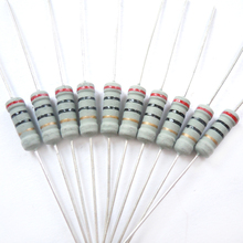 Resistores de filme de óxido de metal 1w 20 ohm 20r ohm 20r ohm 100% original, novo resistor fixo +/- 5% (200 peças) 2024 - compre barato