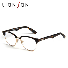 LianSan Vintage Half-rim Reading Glasses Women Men Retro Luxury Brand Designer Presbyopic Fashion Plastic Frame Club Use L6602 2024 - buy cheap