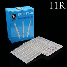 True Star Tattoo Tips 50PCS 11R White Long Disposable Tips 108mm Needles Tip For Tattoo Needles Free Shipping 2024 - buy cheap