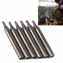 Outdoor Pocket Bellow Collapsible Fire Tools Kit Camping Survival Blow Fire Tube Emergency Fire Starting Retractable blowpipe 2024 - buy cheap