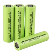 GTF 3.7V 3400mAh 18650 Protected Rechargeable Battery for Flashlights Headlamp Li-ion Flat Battery Panasonic NCR18650B cell 2024 - buy cheap