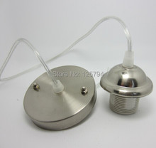Lâmpada de pingente com fio e27, suporte para lâmpada de lustre, com parafuso, suporte para lâmpada de restaurante, loja diy e276.
