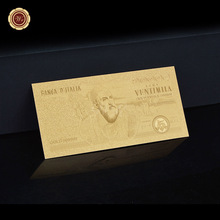 Itália Antique Nota de Banco de 20000 Liras Artesanato Escultura Para Decoração de Folha de Ouro de Notas 2024 - compre barato