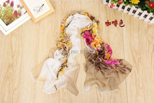 scarf chiffon shawl long scarves women pashmina shawl wrap  The new  clothing bank  Ms chiffon scarf 5pcs/lot sw05 2024 - buy cheap