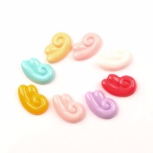 50Pcs Resin Cloud Decoration Crafts Cute Kawaii Beads Flatback Cabochon Embellishments For Scrapbooking DIY Accessories 2024 - buy cheap