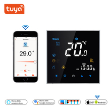 Thermostat WiFi Colorful Digital Display Smart Thermostat For Gas Boiler /Water/ Electric Floor Heating Thermostat Google Home 2024 - buy cheap