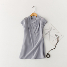 Camiseta de seda pesada para mujer, ropa sin mangas, de talla grande, de verano, 2018 2024 - compra barato
