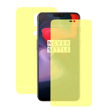 Передняя и задняя защитная пленка для Oneplus 5T 6T Гидрогелевая Защитная пленка для Oneplus 5 6 пленка из мягкого ТПУ (не стекло) 2024 - купить недорого