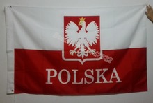 Bandera Nacional Polka de Polonia, productos superventas, Bandera de 3x5 pies, 150x90cm, agujeros de metal de latón 2024 - compra barato