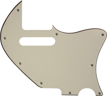 Pleroo Custom Guitar pickgaurd - For Tele Merle Haggard f hole Thinline Scratch Plate,  3 Ply Parchment 2024 - buy cheap