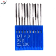 10pcs DIX3 leather sewing needles DIX1 SY3741 022 29X3 332 fit for all brand flatbed industrial lockstitch sewing machine 2024 - buy cheap