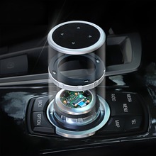 IDrive-cubierta de botones Multimedia para coche, pegatinas con emblema M para BMW X1, X3, X5, X6, F30, E90, E92, F10, F18, F11, F07, GT Z4, F15, F16, F25, E60, E61 2024 - compra barato