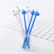 50pcs Kawaii Gel Pen Cute Whales Pens for School Office Supplies Students Kids Gift for Prizes Items Korean Stationery Bulk 2024 - buy cheap