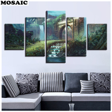 3d Full round/square Diamond embroidery 5pcs landscape 5D DIY Diamond painting Cross stitch natural scenery Diamond mosaic gift 2024 - buy cheap