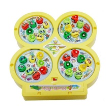 Electric Rotating Magnetic Magnet Fishing Kid Children Educational Toy Game fishing toy set suit magnetic play water baby toys 2024 - buy cheap