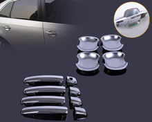 DWCX Car-Styling Chrome Door Handle Cover + Cup Bowl Trim for Suzuki Swift Grand Vitara 2005 2006 2007 2008 2009 2010 2011 2012 2024 - buy cheap