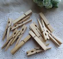 50pcs 7.2*1cm colorful/Natural Wooden Photo Paper Peg Pin Decorative Clothespins With Rope Crafts Wooden Postcard Pegs Clips 2024 - buy cheap