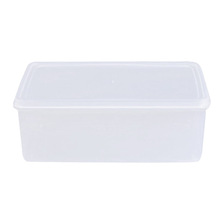 3.3L Single Layer Plastic Crisper Rectangular Transparent Storage Box Dry Food Storage Container With Lid For Home Kitchen Bar 2024 - buy cheap