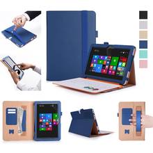 Luxury Flip Stand PU Leather Keyboard Station Cover Business Card Slot Holder Case For ASUS Transformer Mini T102HA 10.1" Tablet 2024 - buy cheap