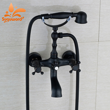 Suguword Oil Rubbed Bronze Bathtub Faucet with Tub Tap Hot and Cold Water Switch 2024 - buy cheap