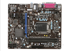 Материнская плата для MSI H61M-P23 ( B3 ) DDR3 LGA 1155 H61M-P23 H61 16 гб настольная motherborad 2024 - купить недорого