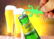 1000 Uds Gecko lagarto llavero con abrebotellas aleación de aluminio abridor de cerveza llavero de promoción regalo 2024 - compra barato