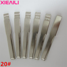 Xieaili lâmina de chave remota 20 20 #, lâmina em branco de metal sem cortes para benz s185 2024 - compre barato