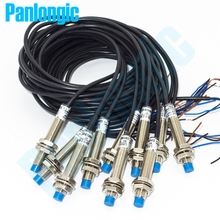 Panlongic 10 шт., индуктивный датчик приближения PNP, без стандартного открытия, 2 мм, постоянный ток 6 ~ 36 В 2024 - купить недорого